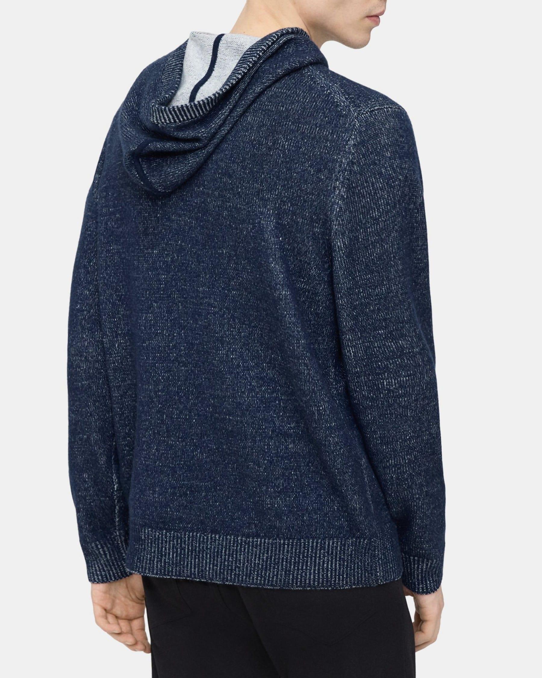 Hoodie in Wool-Cashmere Product Image