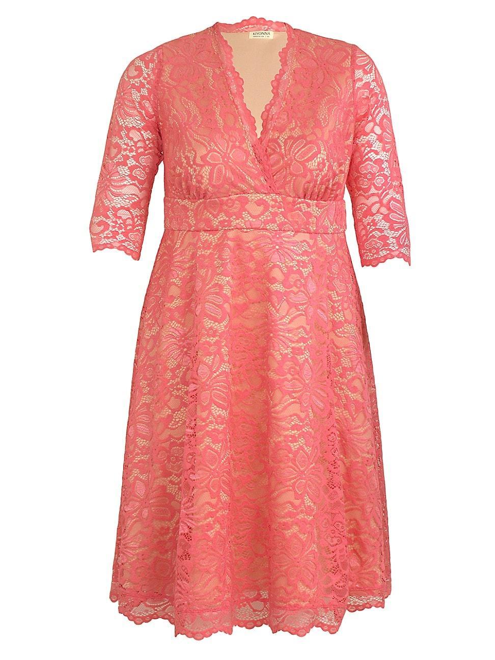 Womens Mademoiselle Lace Dress Product Image