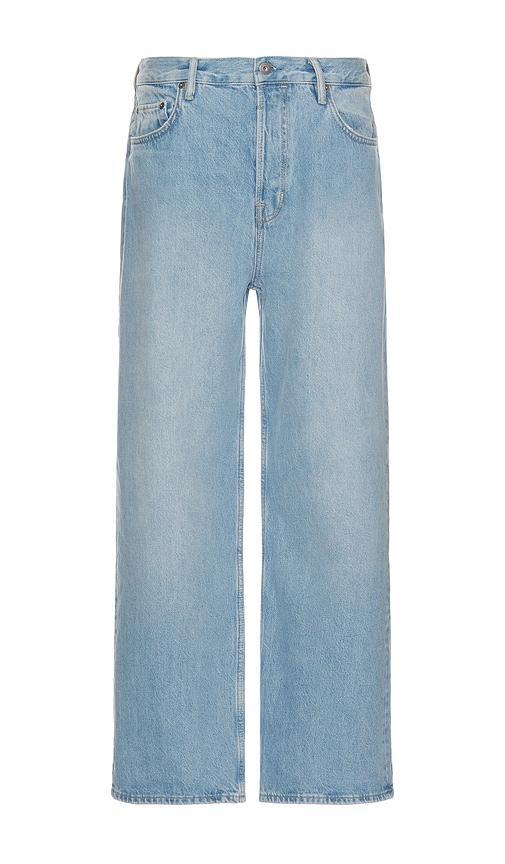 ALLSAINTS Lenny Loose Fit Wide Leg Denim Jeans In Indigo Blue Product Image