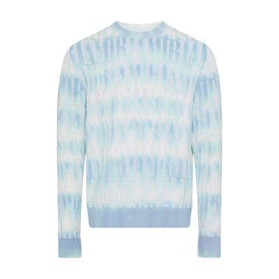 Crew Neck Sweatshirt In Blue Product Image