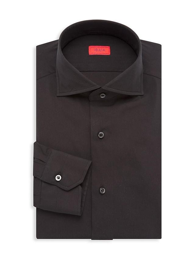 Mens Cotton-Blend Dress Shirt Product Image