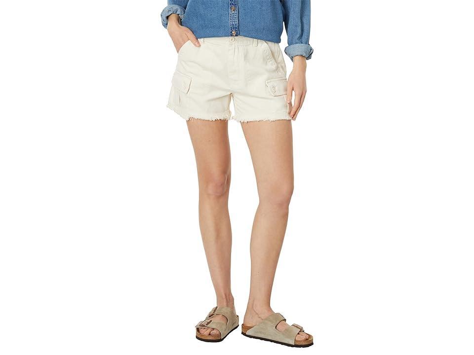 Lucky Brand Womens Raw Hem Utility Shorts Product Image