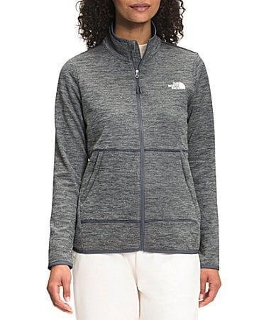 The North Face Canyonlands Full Zip Stand Collar Long Sleeve Fleece Jacket Product Image