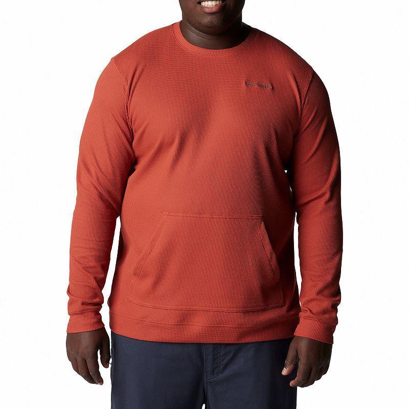 Big & Tall Columbia Pitchstone Knit Crew Sweatshirt, Mens Product Image