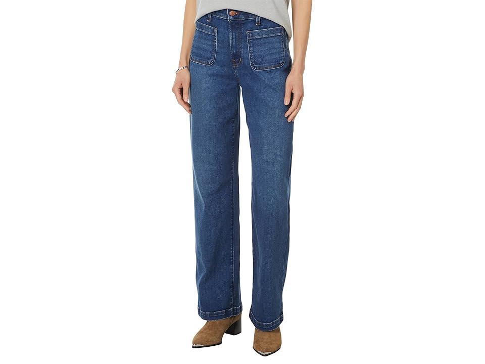 Madewell Perefect Vintage Wide with Patch Pocket in Allentown Wash (Allentown Wash) Women's Jeans Product Image