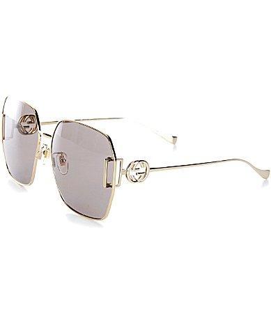 Gucci Womens Gg1207SA 64mm Square Sunglasses Product Image