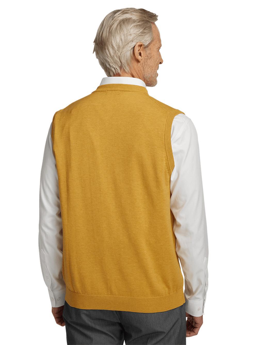 Supima Cotton Vest - Mustard Product Image