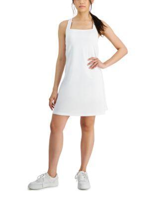 Women's Performance Square-Neck Dress, Created for Macy's Product Image