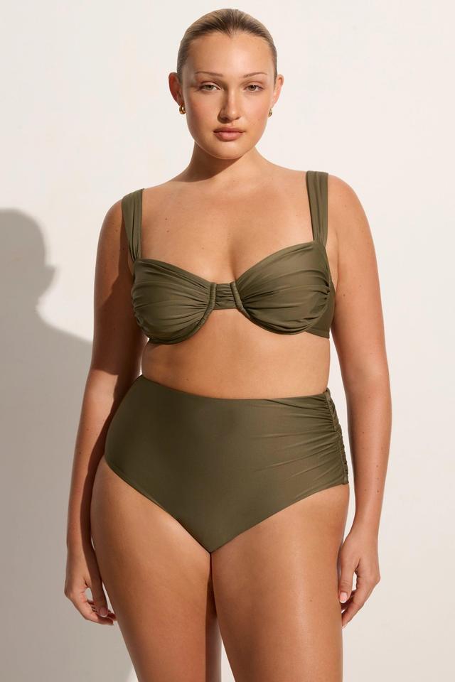 Bianca Bikini Bottoms Khaki - Final Sale Product Image