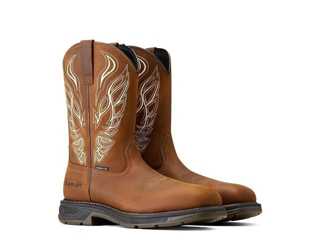 Ariat WorkHog XT Phoenix Carbon Toe Work Boots (Distressed ) Men's Shoes Product Image