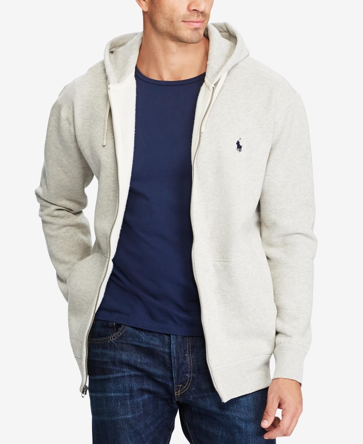 Polo Ralph Lauren Mens Big & Tall Full-Zip Classic Fleece Hoodie Product Image