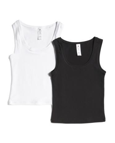 2Pk Airlite Pure Love Tanks For Women Product Image