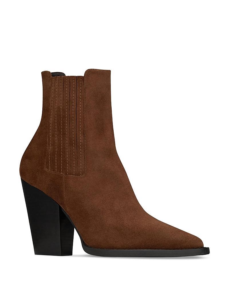 Womens Theo Chelsea Boots In Suede Product Image