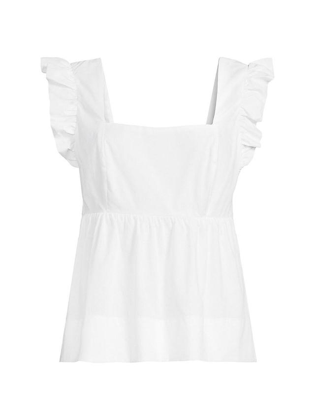 Womens Tiana Babydoll Cotton Top Product Image