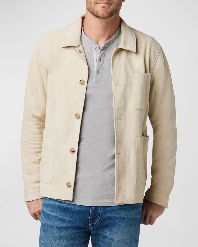 Mens Parker Suede Chore Jacket Product Image