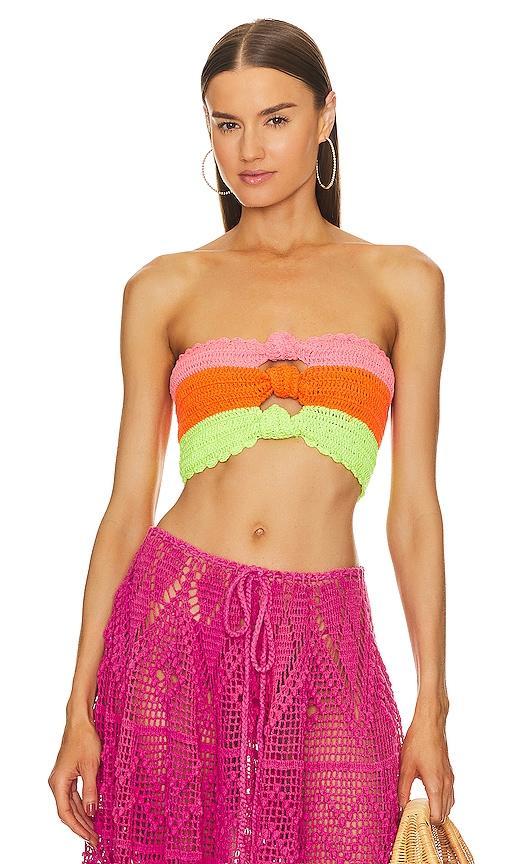 Neon Color Crop Top Product Image