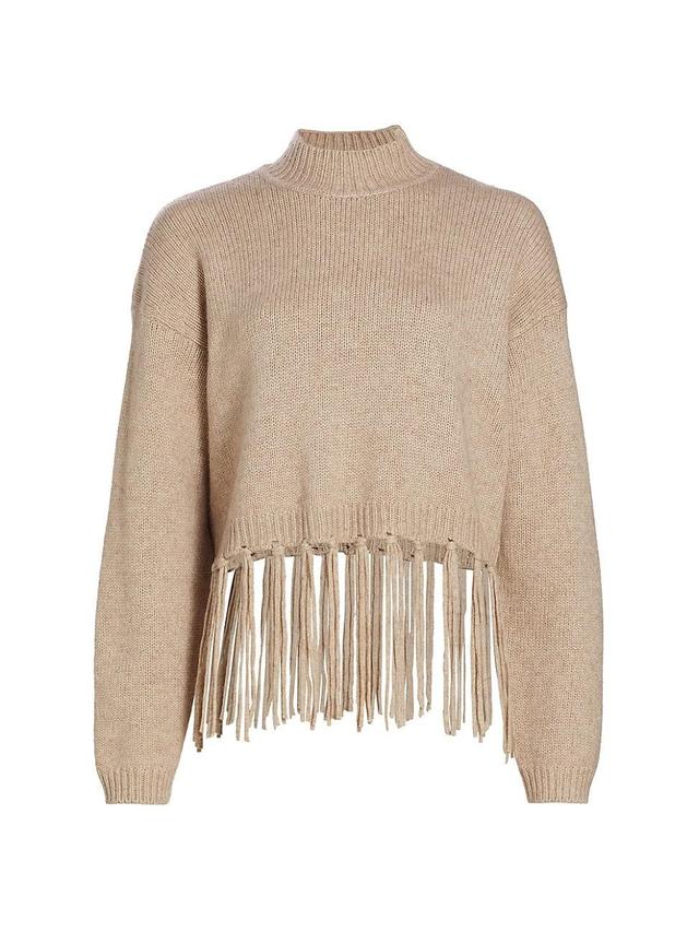 Womens Riley Fringe Sweater Product Image