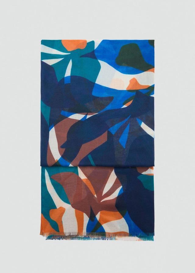 MANGO - Printed scarf - One size - Women Product Image