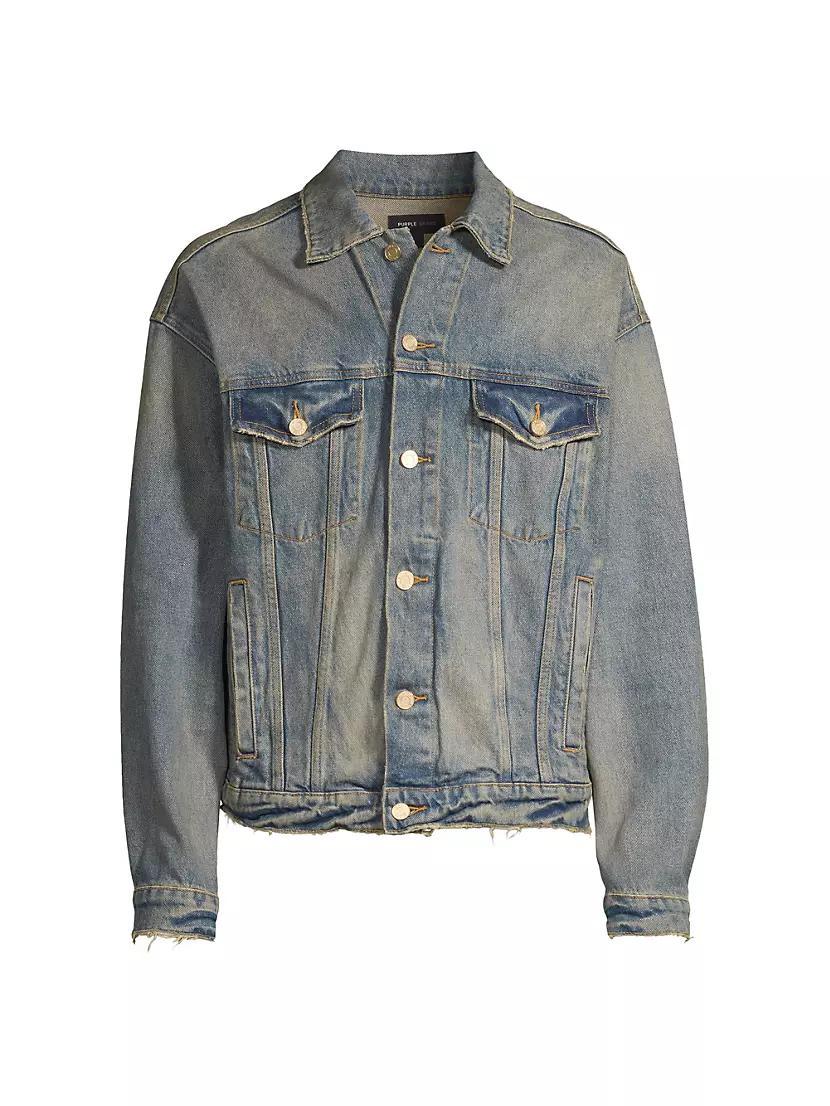 Oversize Vintage Denim Jacket Product Image