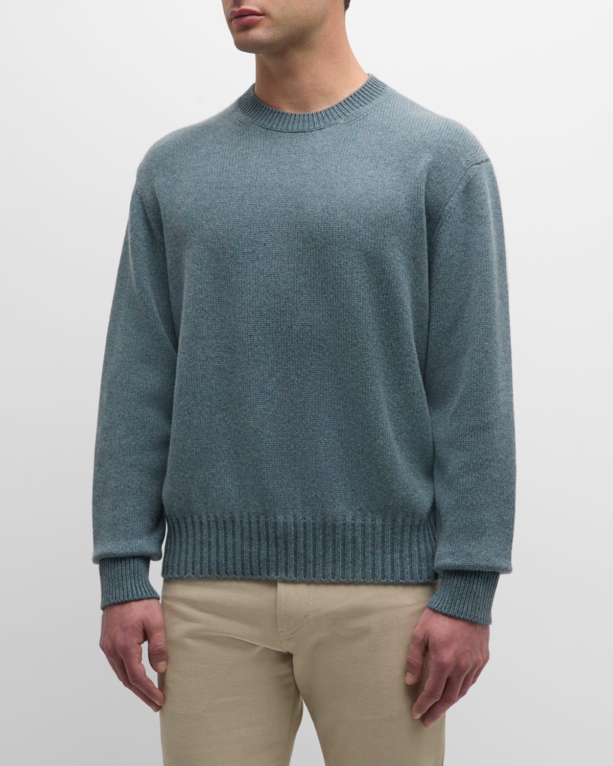 Mens Ashi Baby Cashmere Crewneck Sweater Product Image