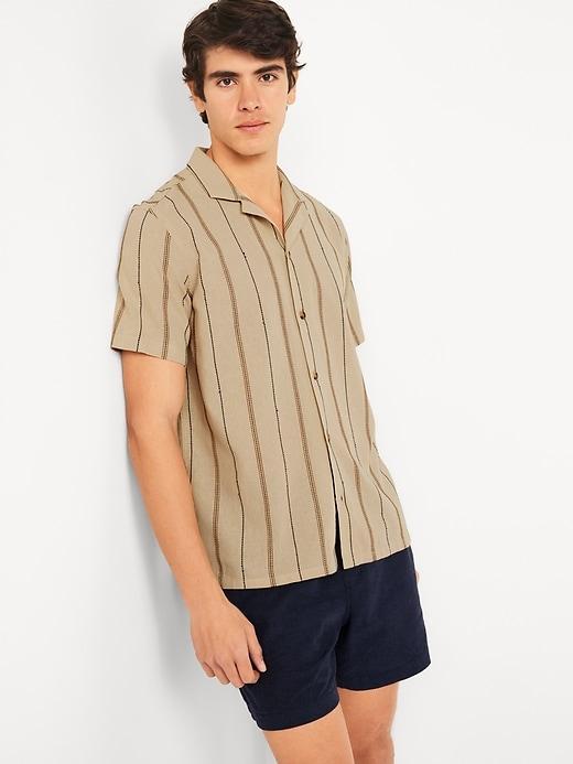 Short-Sleeve Camp Shirt Product Image