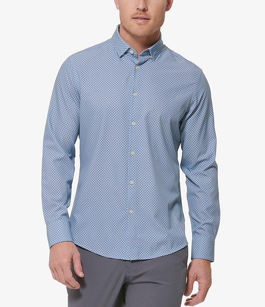 Mizzen+Main Leeward No-Tuck Performance Stretch Floral Print Long Sleeve Woven Shirt Product Image