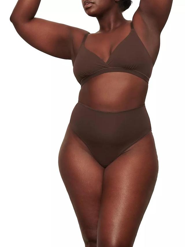 Fits Everybody High-Waisted Thong Product Image