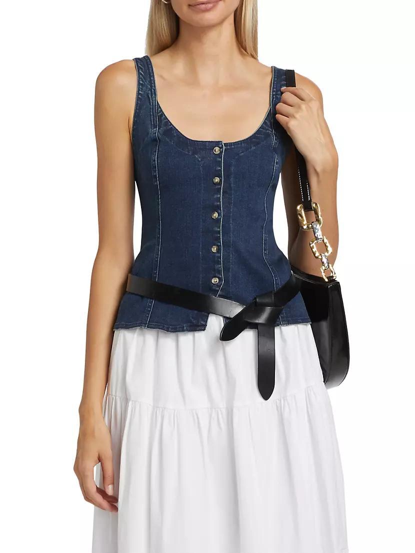 Kara Denim Vest Product Image