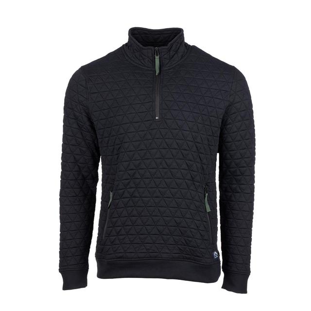 Mountain and Isles Men's Quilted 1/4 Zip Pullover Product Image