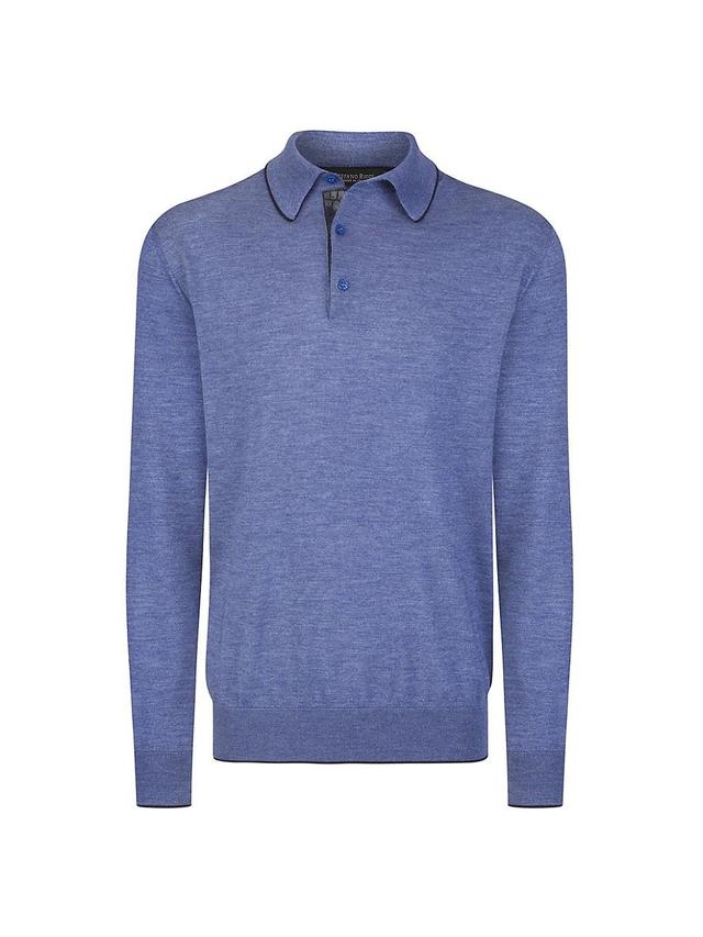 Mens Polo Sweater Product Image