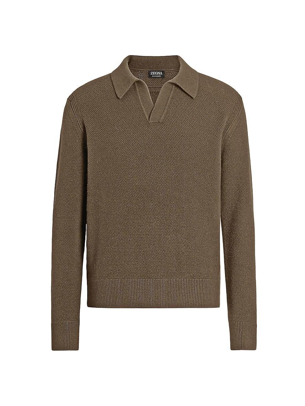 Mens Oasi Cashmere Polo Shirt Product Image