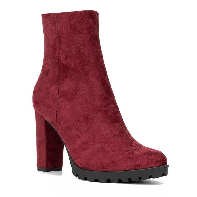 New York & Company Araceli Womens Ankle Boots Red Product Image