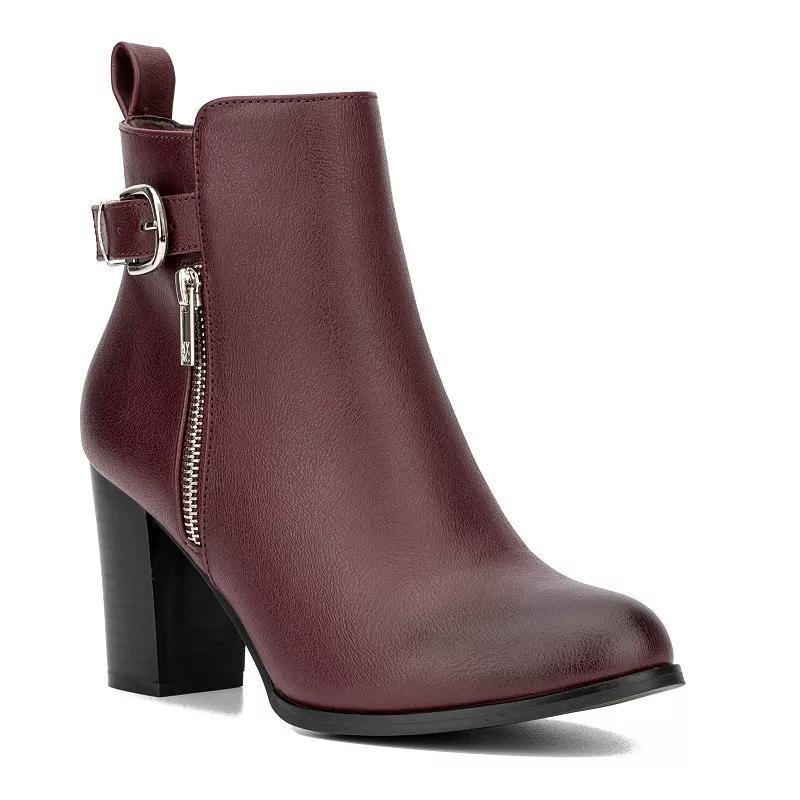 New York & Company Angie Womens Ankle Boots Red Product Image