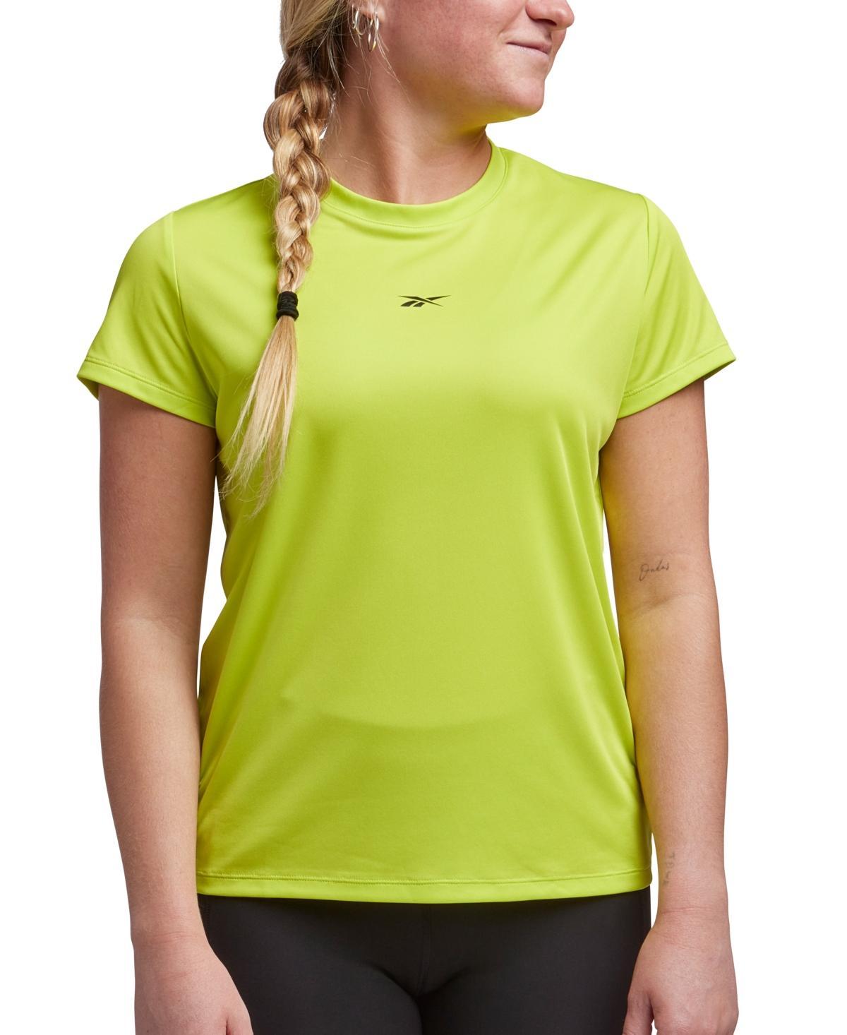 Reebok Womens Active Identity Performance Logo Tech T-Shirt Product Image