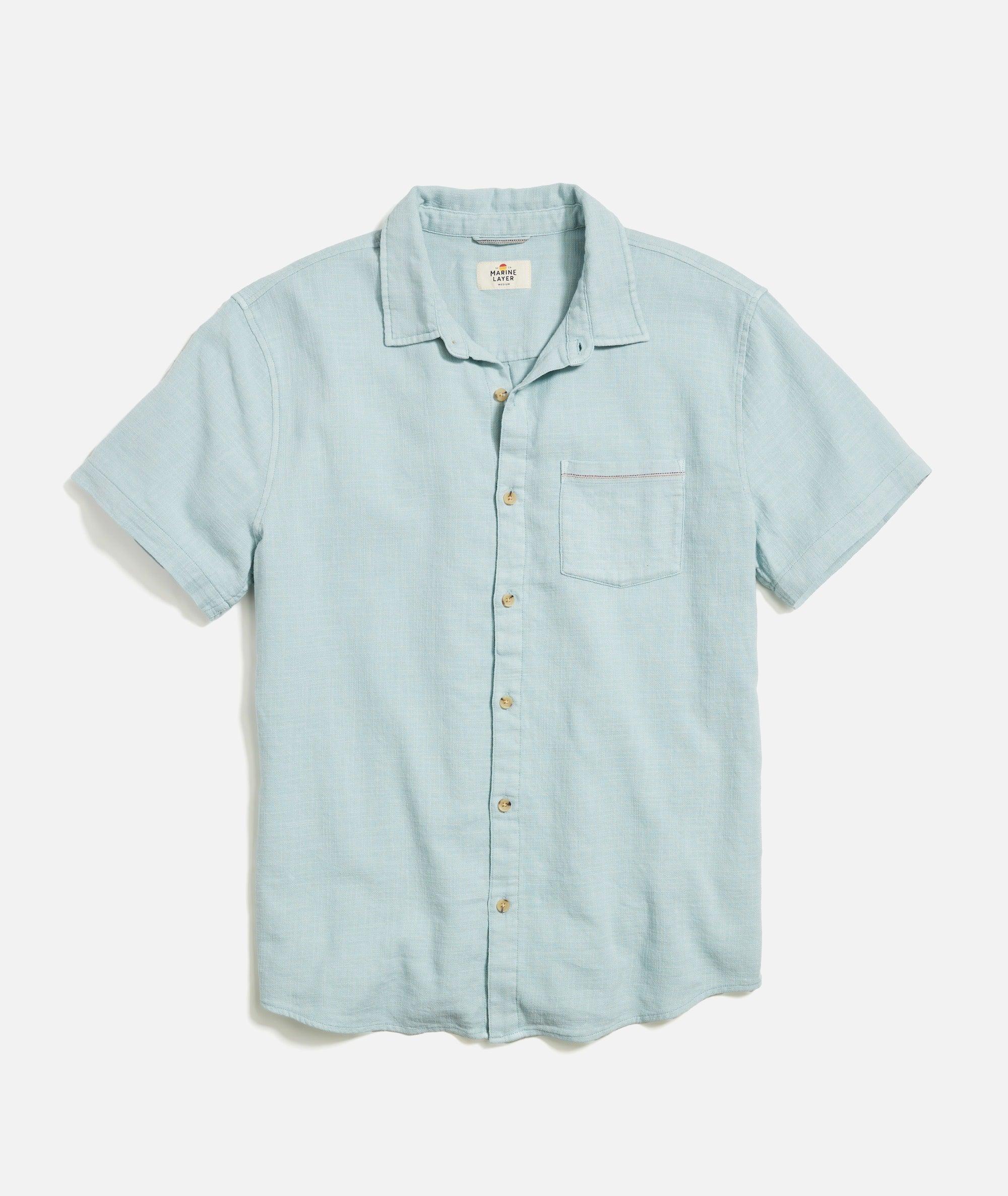 Stretch Selvage Short Sleeve Shirt Product Image