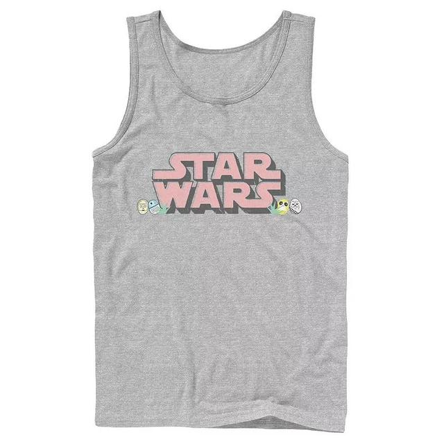 Mens Star Wars Easter-Themed Chest Logo Tank Top Product Image