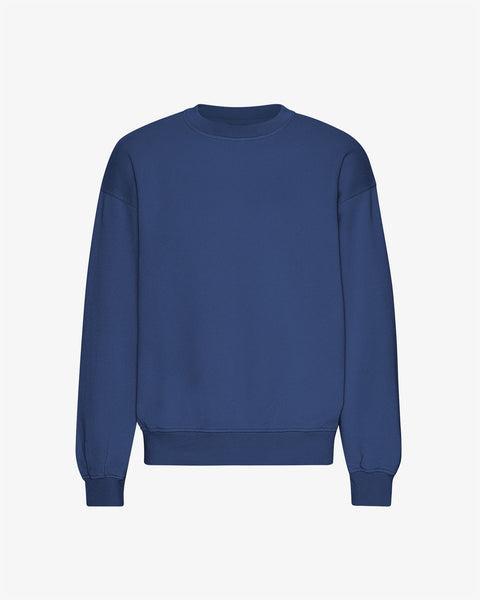 Organic Oversized Crew - Marine Blue Product Image