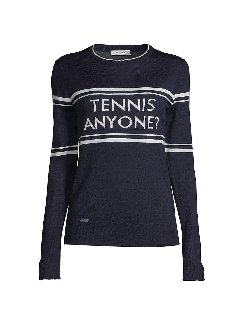 Womens Tennis Anyone Sweater Product Image