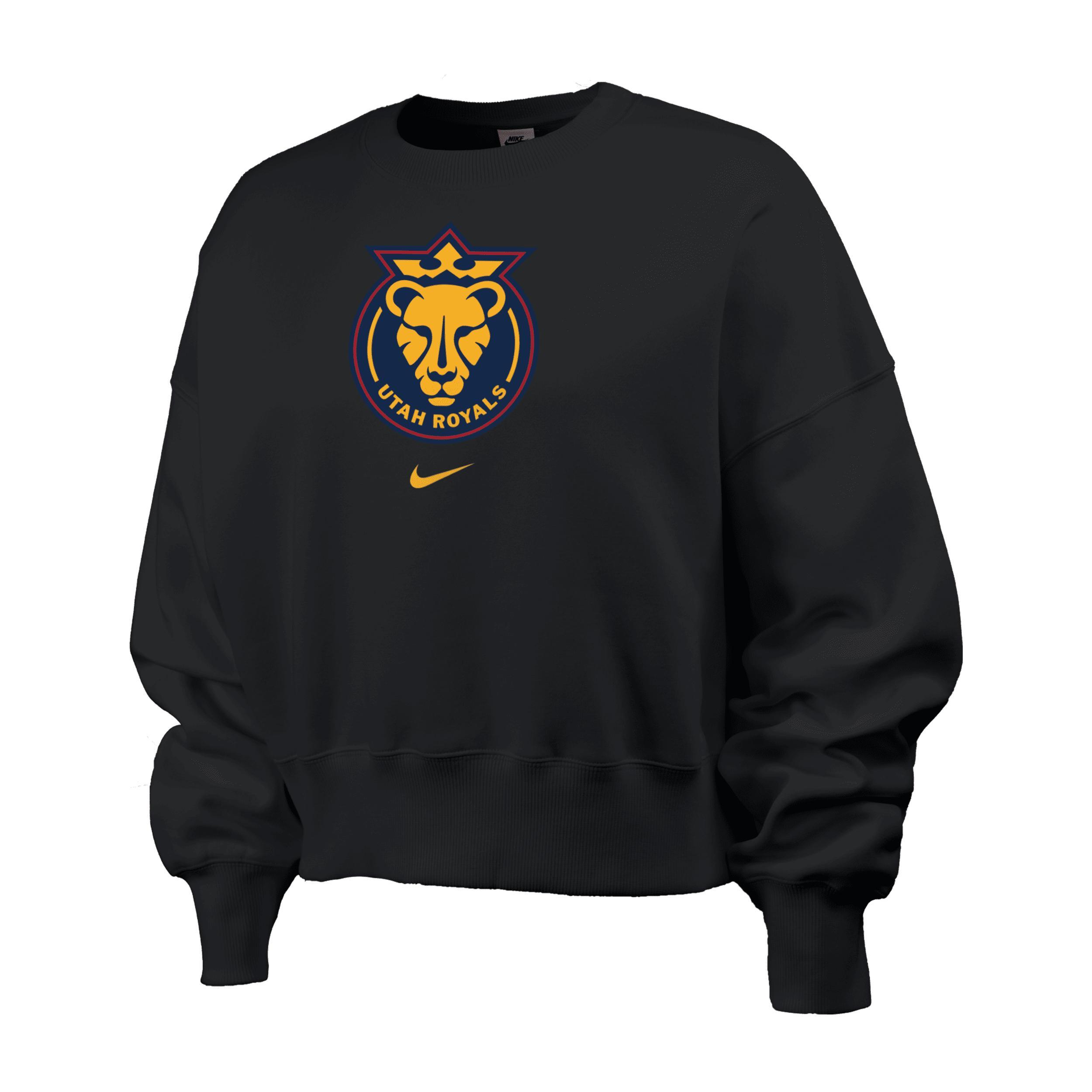 Utah Royals FC Phoenix Fleece Nike Womens NWSL Crew-Neck Sweatshirt Product Image