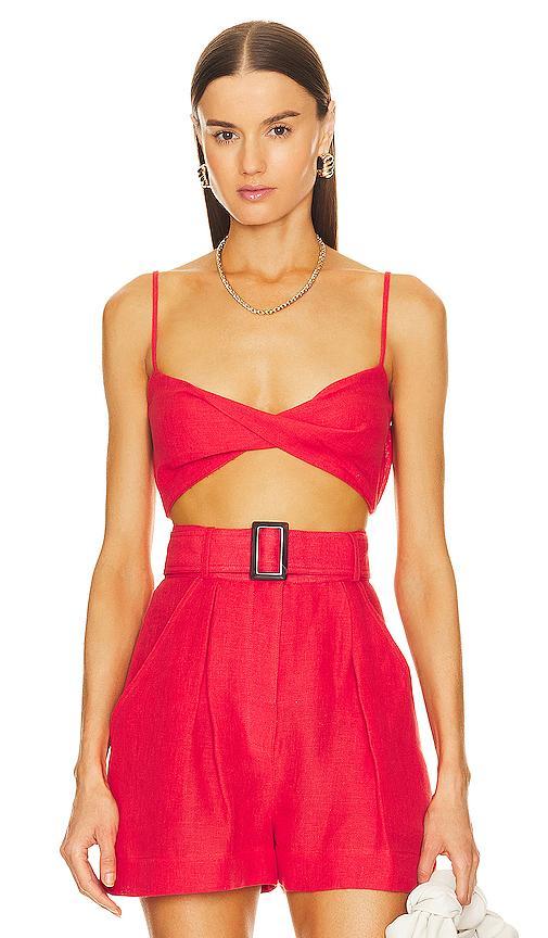 Twist Bandeau Crop Top Product Image