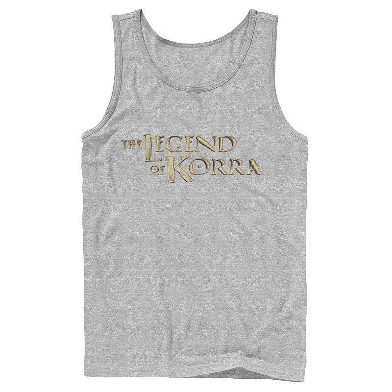 Mens Nickelodeon Legend of Korra Golden Stone Logo Tank Top Product Image