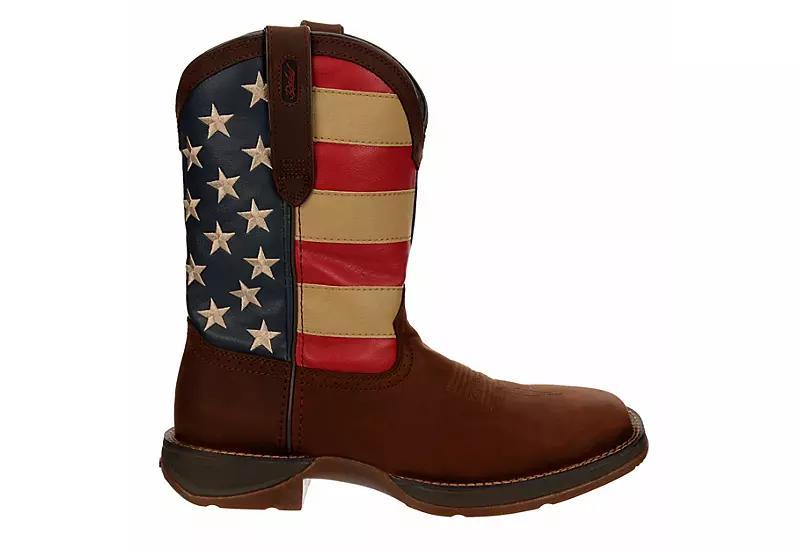 Durango Rebel Patriotic Pull On Square Toe Boots Product Image