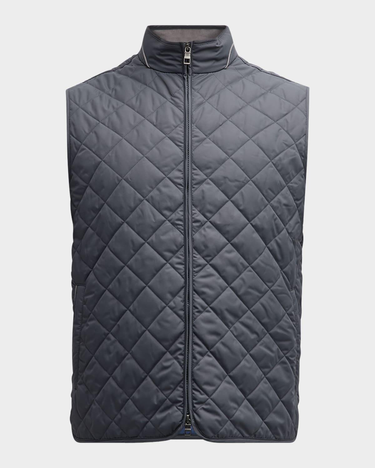 Mens Essex Quilted Full-Zip Vest Product Image