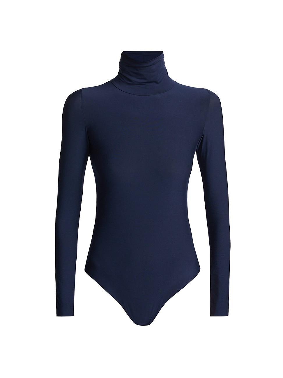 Womens Butter Turtleneck Bodysuit Product Image