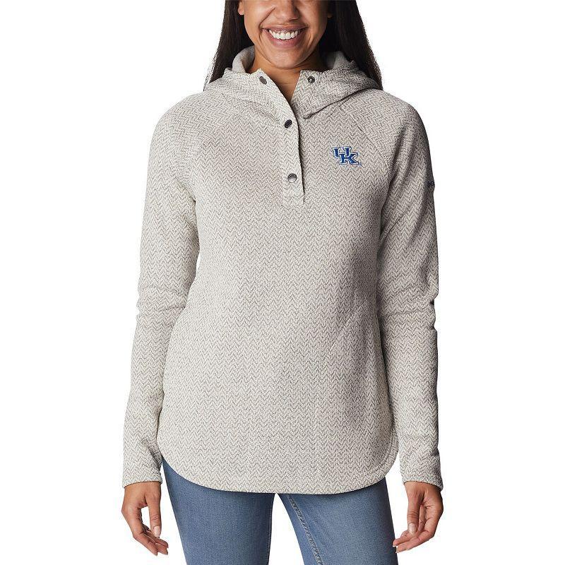 Womens Columbia Cream Kentucky Wildcats Darling Days Raglan Pullover Hoodie Product Image