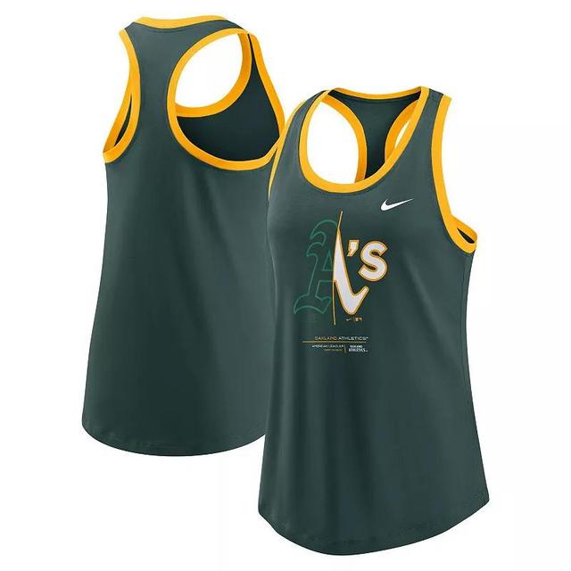 Womens Nike Oakland Athletics Tech Tank Top Product Image