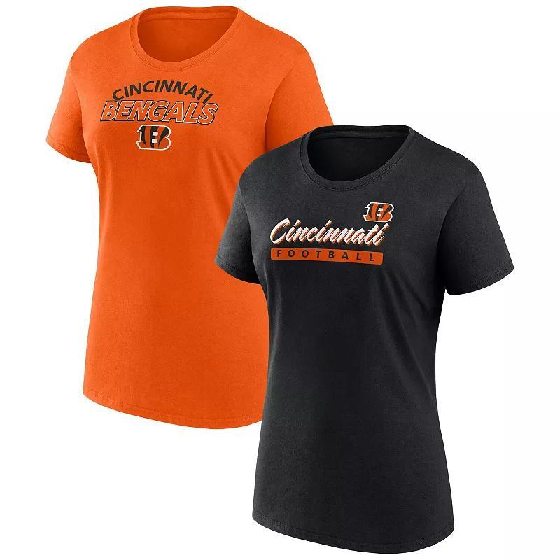 Womens Fanatics Branded Cincinnati Bengals Risk T-Shirt Combo Pack Product Image