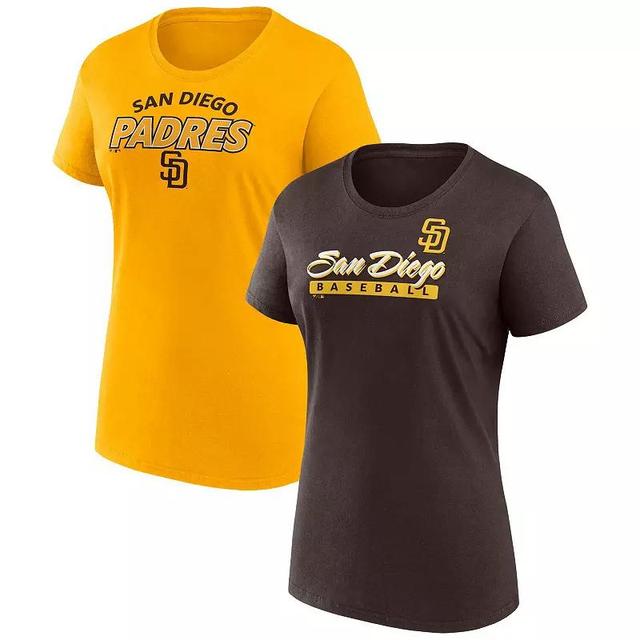 Womens Fanatics Branded Los Angeles Rams Risk T-Shirt Combo Pack Product Image