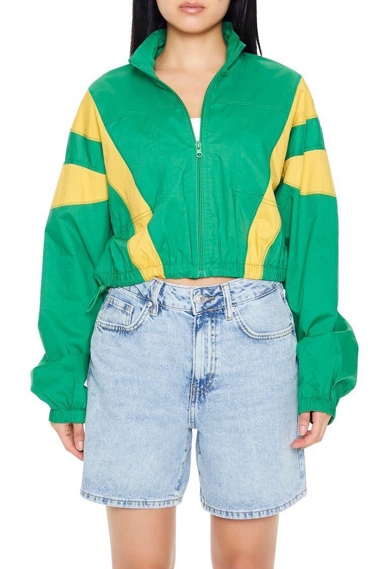 Colorblock Windbreaker Jacket | Forever 21 Product Image