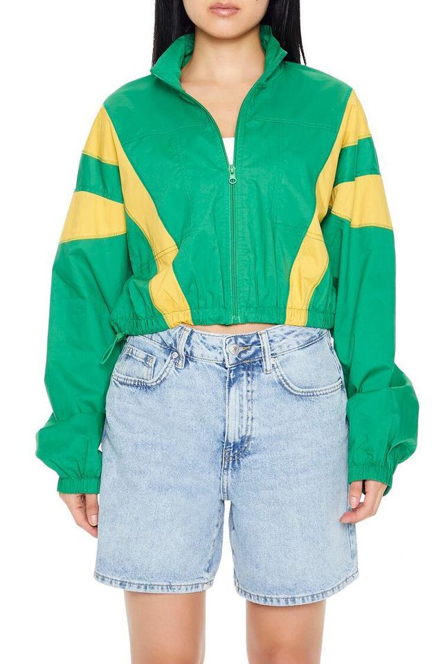 Colorblock Windbreaker Jacket | Forever 21 Product Image